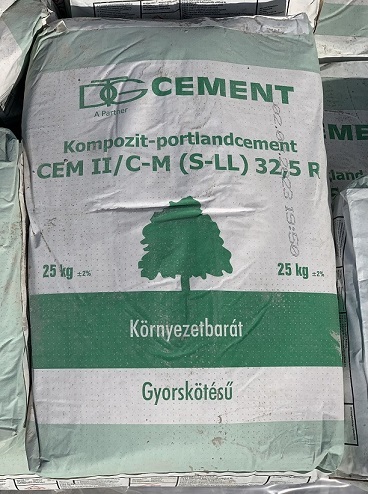 Cement Szlovák CEM II/A 32,5 R 25 kg/zs 14q/# BAUplaza Kft.