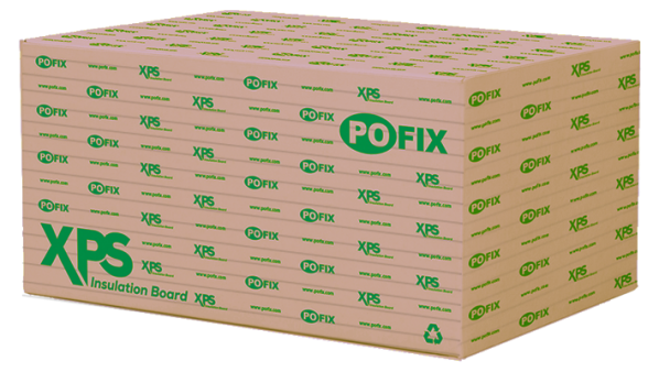 Pofix XPS lábazati, koszorú, lapostető szigetelés 3 cm (10,5 m2/bála)