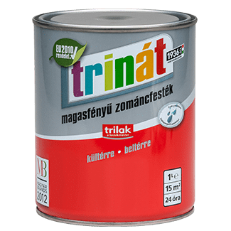 Trinát magasfényű zománcfesték fehér 5l