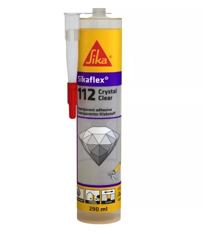 Sikaflex-112 Crystal Clear (290 ml – víztiszta) BAUplaza Kft.