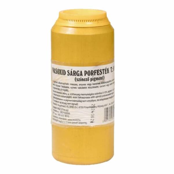 Porfesték Krómoxid sárga 0,5kg BAUplaza Kft.