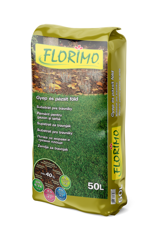 FLORIMO® Gyep és pázsit föld 50l BAUplaza Kft.