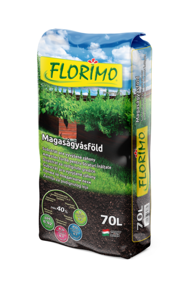FLORIMO® Magaságyásföld 70l BAUplaza Kft.