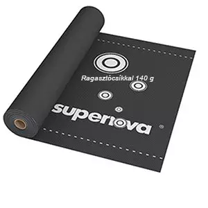 Fólia SUPERNOVA 140g/m2 páraáteresztő (légáteresztő is) fólia 75m2/tek 1,5x50fm