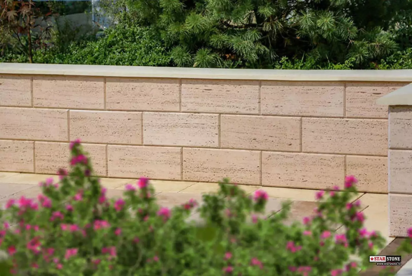 Térkő StarStone Traverstone kőburkolat Beige 60x30x3 16m2/#