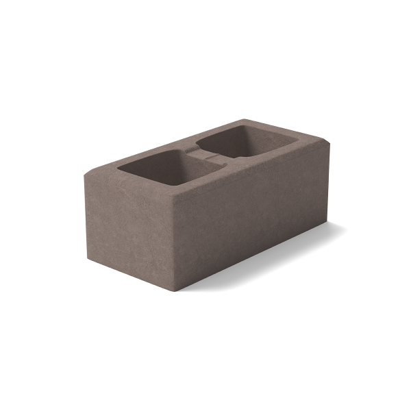 La Rocca Normálkő kerítéselem Mokka 40x20x16cm (60db/#)