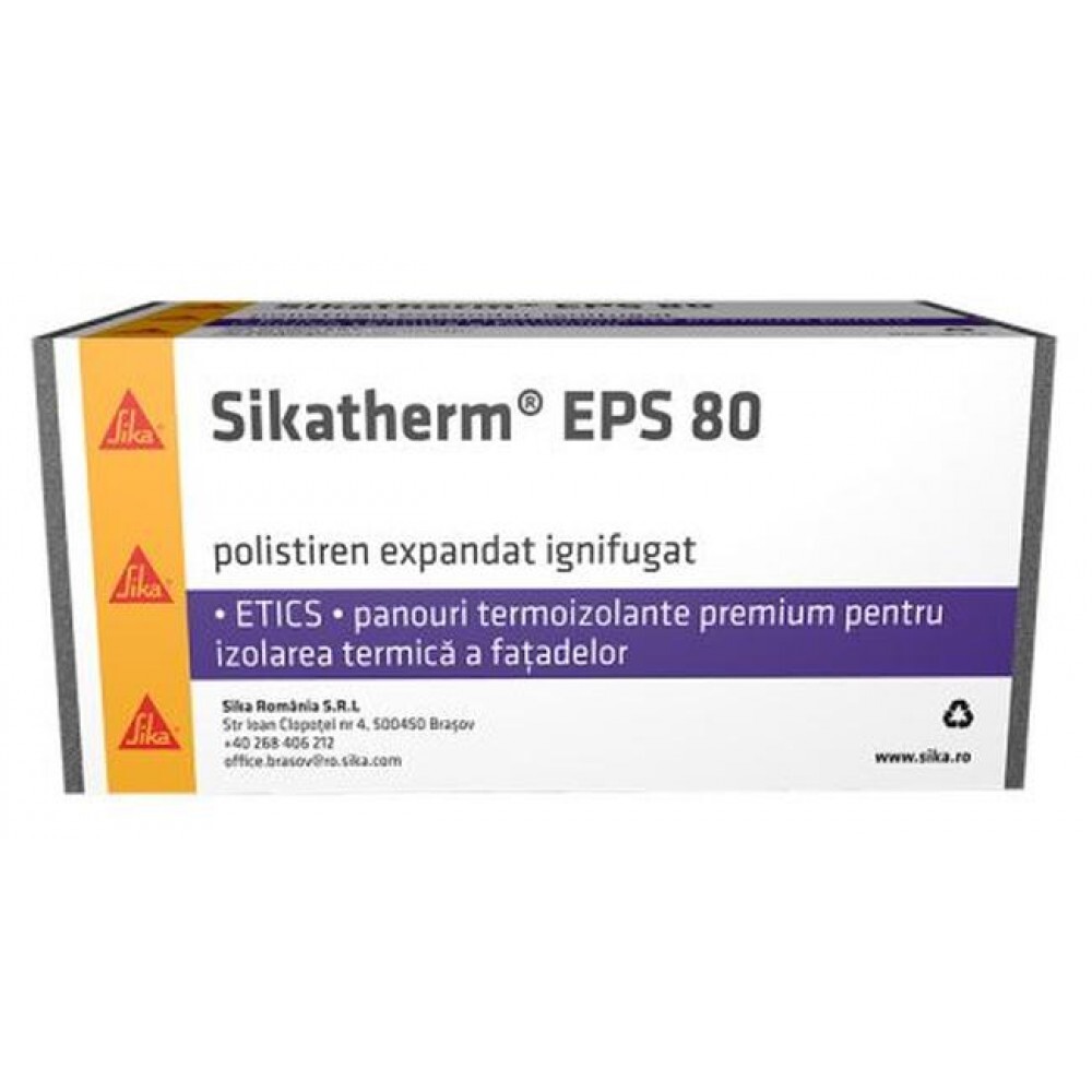 EPS 80 Homlokzati szigetelés GRAFITOS 10 cm (2,5m2/bála)