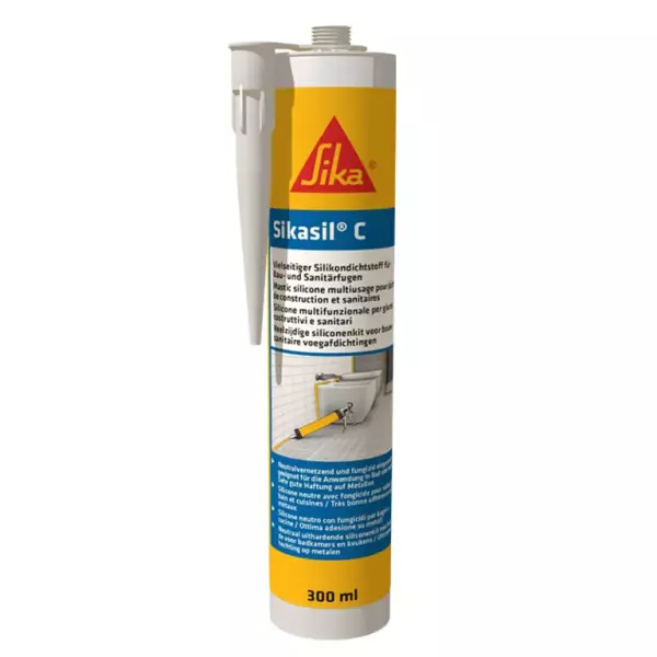 Sikasil C – Transzparens semleges  Szilikon tömítőanyag (300 ml) BAUplaza Kft.