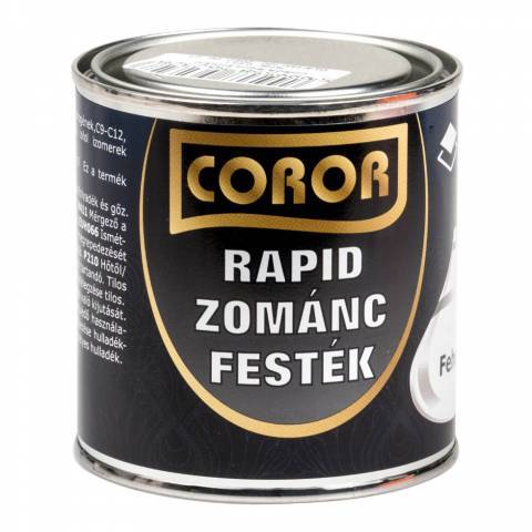 Coror Rapid zománcfesték RAL9005 fekete 0,25 l BAUplaza Kft.