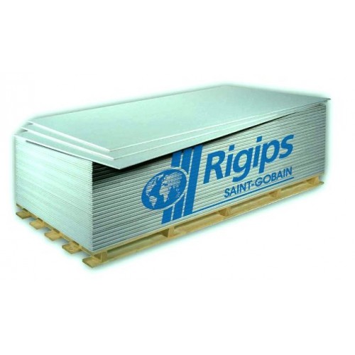 Gipszkarton tábla impregnált 12,5mm - Rigips (2,4 m2/tábla)