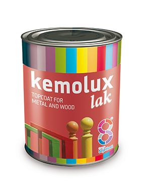 Kemolux magasfényű zománcfesték L436 sötétzöld 0,75l