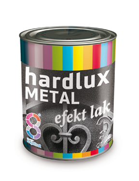 Hardlux fémhatásu festék fekete 0,75l