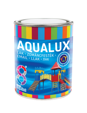 Aqualux selyemfényű zománcfesték L406 szürke 0,75l