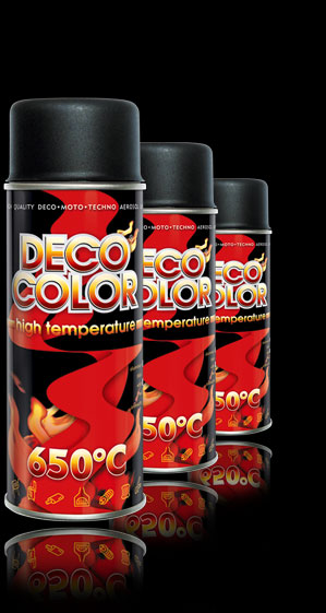 Deco Color 650'C hőálló fekete 400ml BAUplaza Kft.