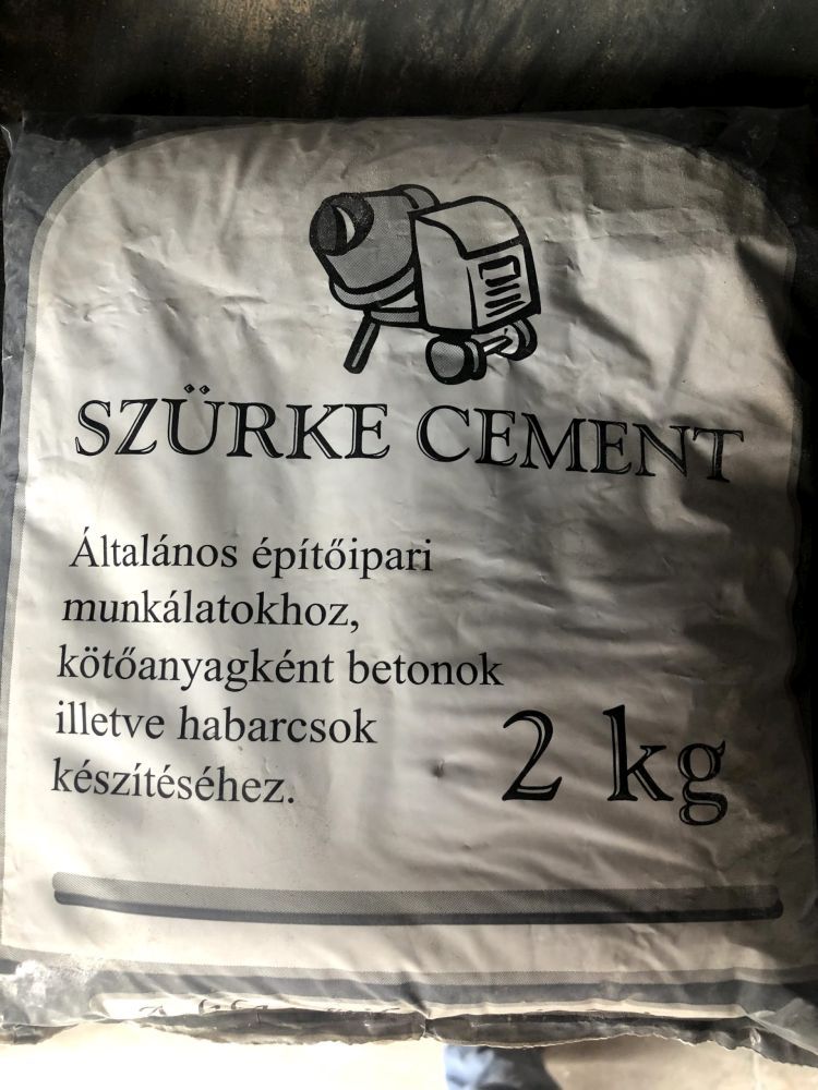 Szürke cement 2kg BAUplaza Kft.