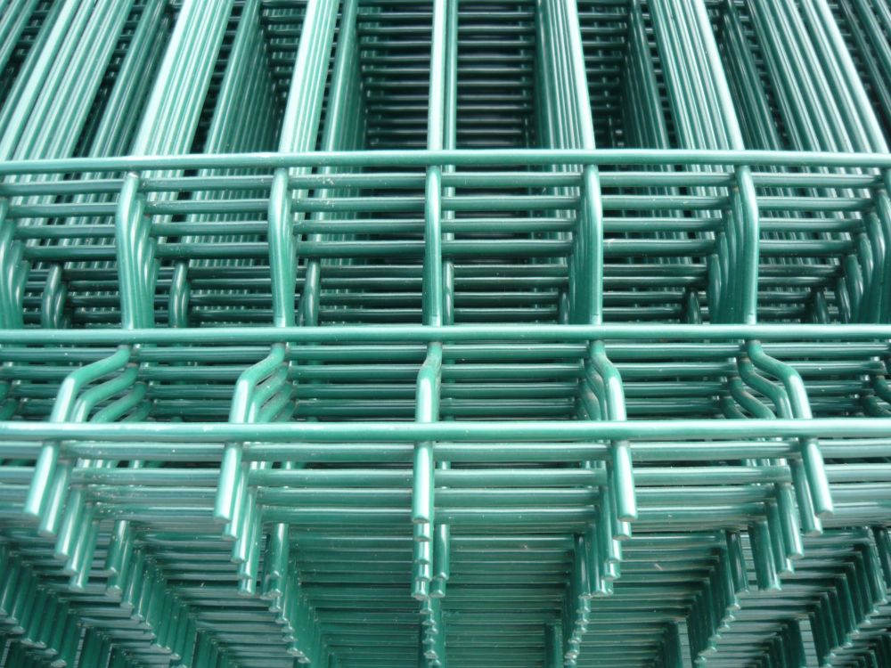 3D Táblás kerítés, zöld,  (RAL6005), 4mm/1230/2505mm. BAUplaza Kft.