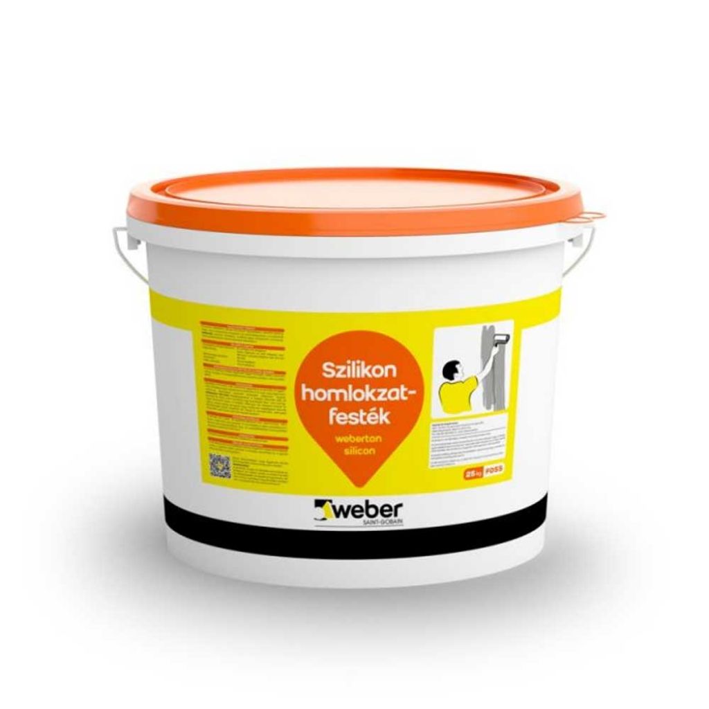 Weber F055 Silicon homlokzatfesték 1.szcs. 25kg/vödör