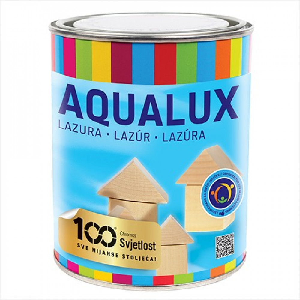 Aqualux selyemfényű zománcfesték L401 fehér 0,2l
