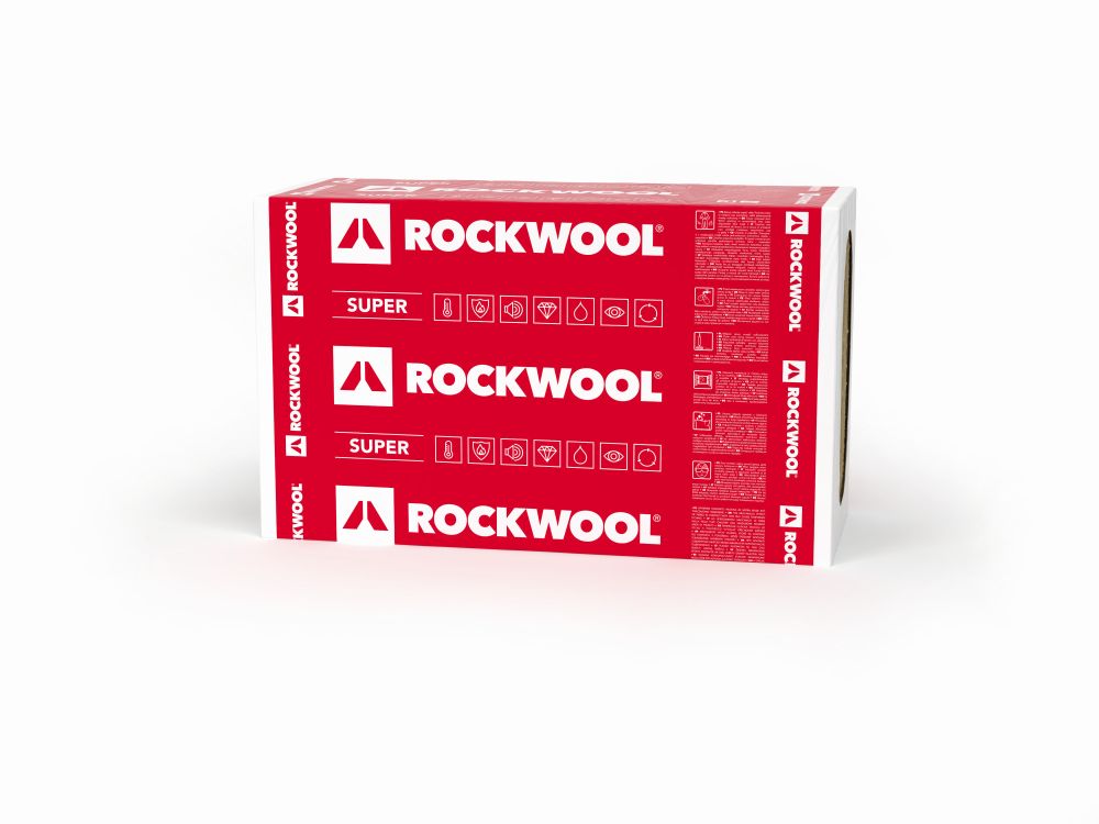 Rockwool Frontrock Super vakolható kőzetgyapot szigetelés 12cm (1,8m2/bála) BAUplaza Kft.
