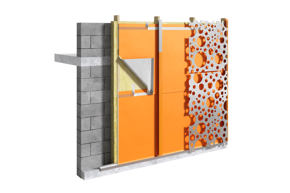 Dörken Delta Fassade Color Plus 7 színben 1,5x30m 13.5kg BAUplaza Kft.