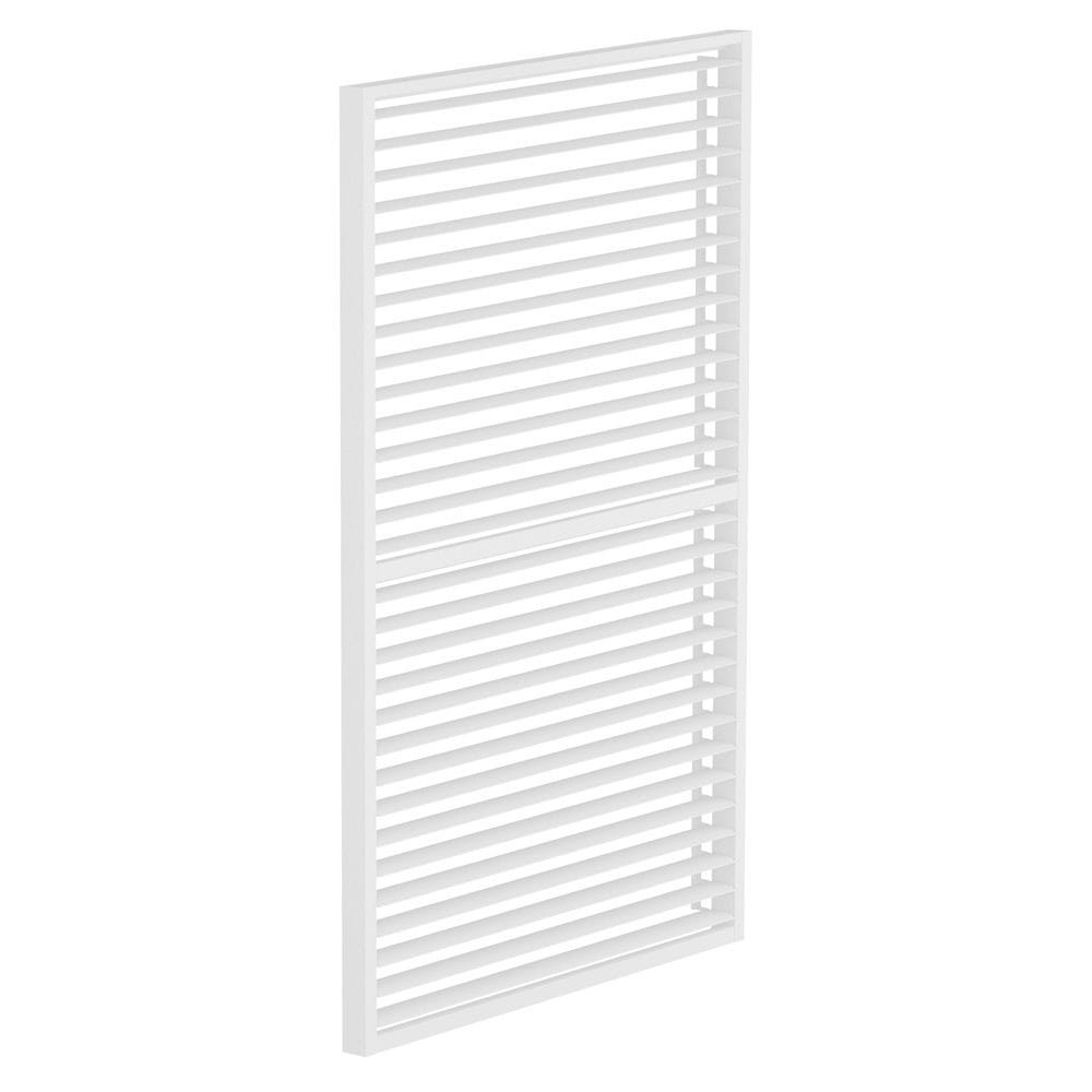LUXE Lamellás oldalpanel (R) 123x218cm 4 m-ig fehér BAUplaza Kft.
