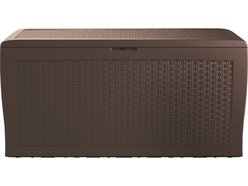 Samoa műrattan kerti tároló 270L barna BAUplaza Kft.