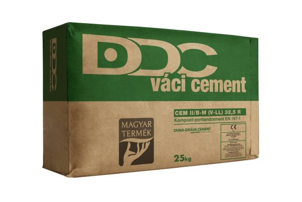 Cement Váci II/B-M (V-LL) 32,5 R 25 kg 14q/#