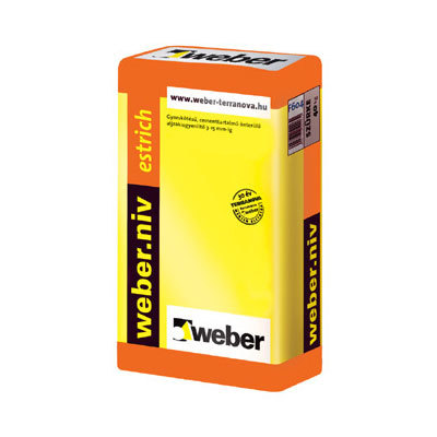 Weber Cementesztrich, Weberniv aljzatbeton 900P 40kg/zsák 30zs/#