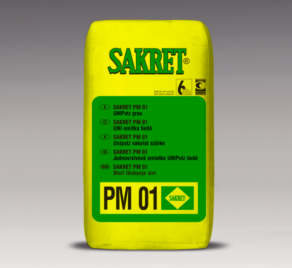 SAKRET PM-01 Uniputz vakolat kézi alapvakolat 25 kg 48zs/# BAUplaza Kft.