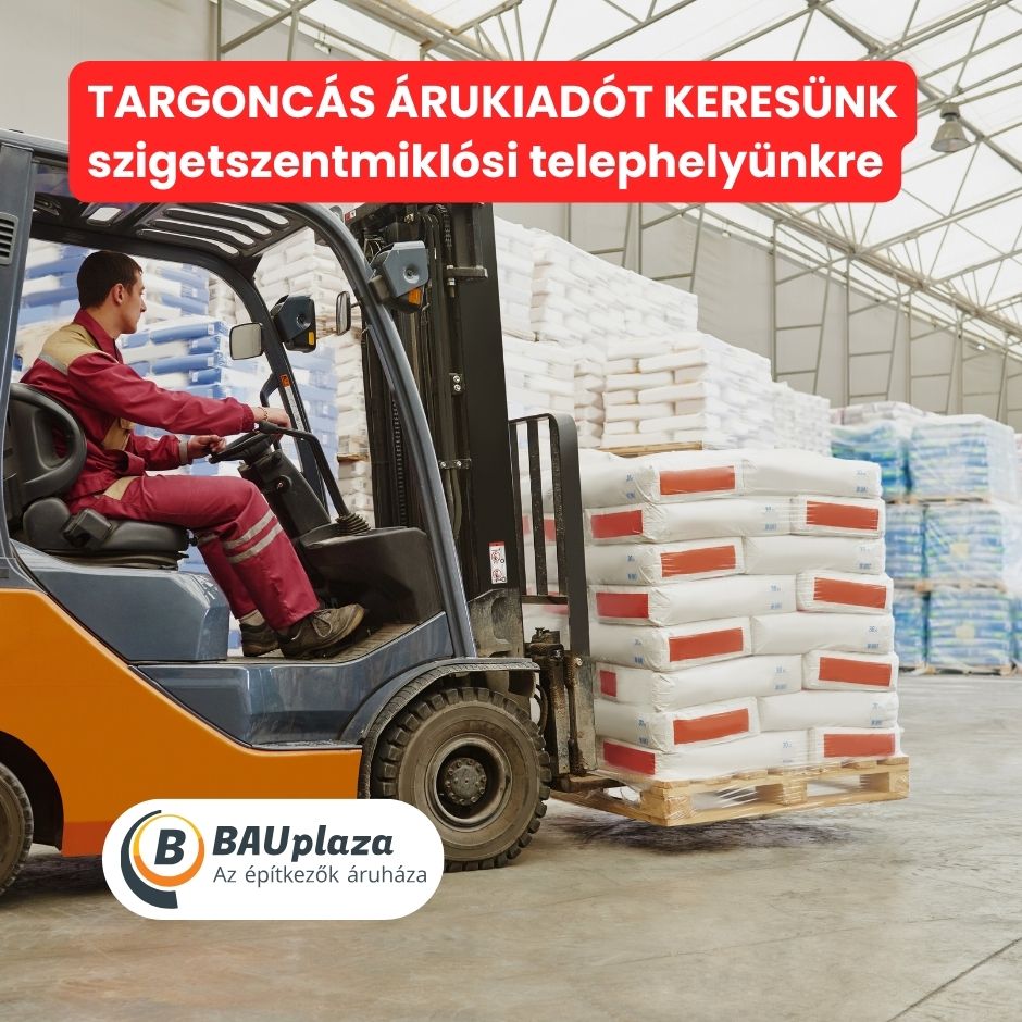 Targoncás árukiadó-raktáros állás kiemelt képe